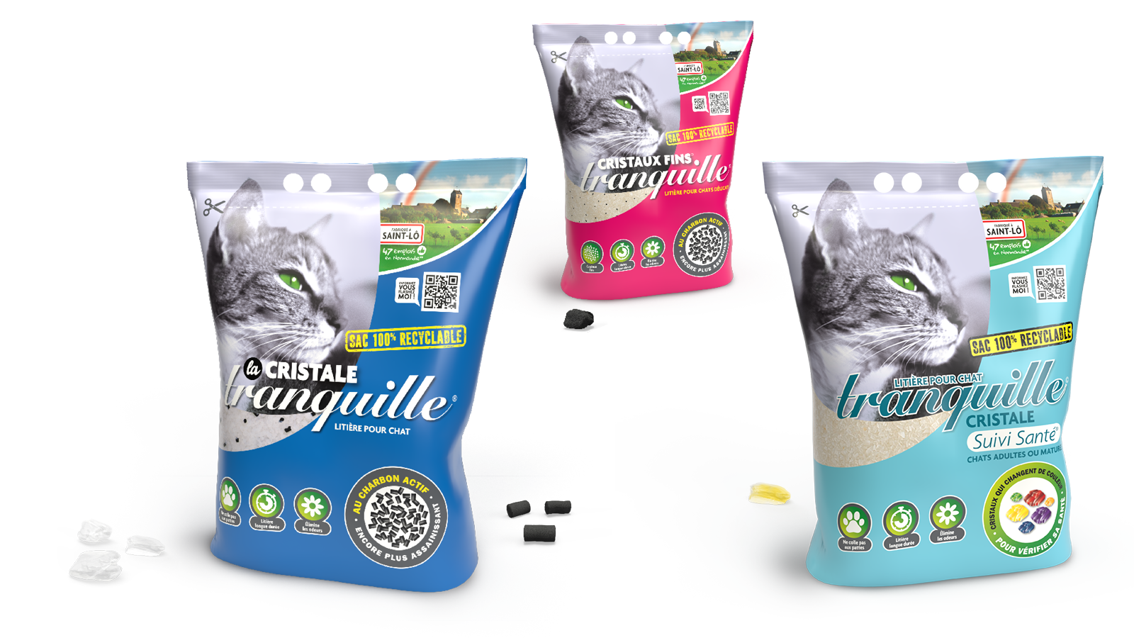 Litière de Silice pour Chats Litière tranquille Litière Tranquille — free download