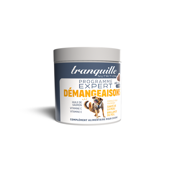 Complément Alimentaire Chien anti demangeaison