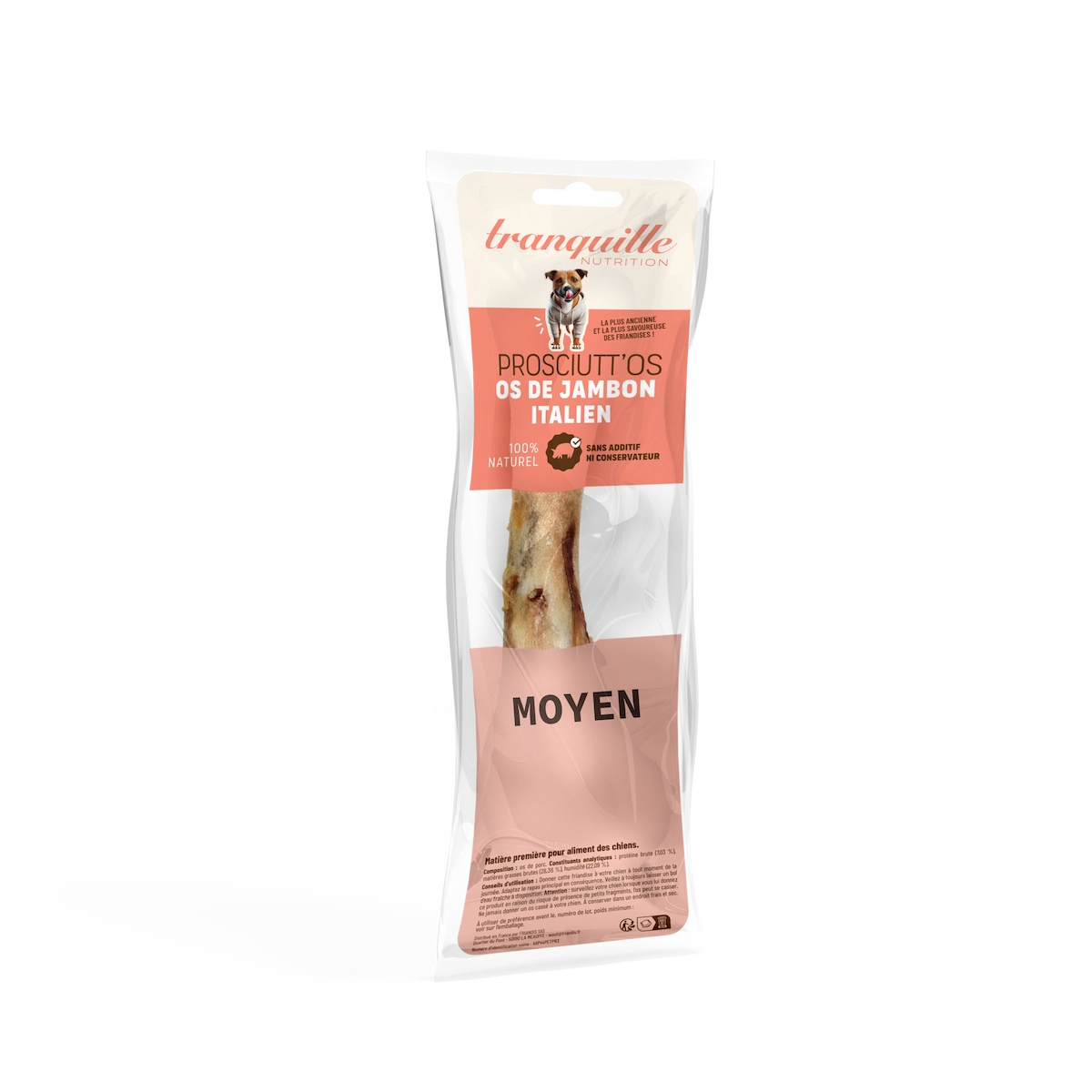 Os de Jambon Italien pour Chien Format Moyen