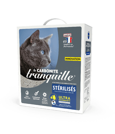 La Carbonite®️ Chats Stérilisés - Litière Tranquille