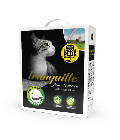 Litière tranquille fleur de litière pour chat