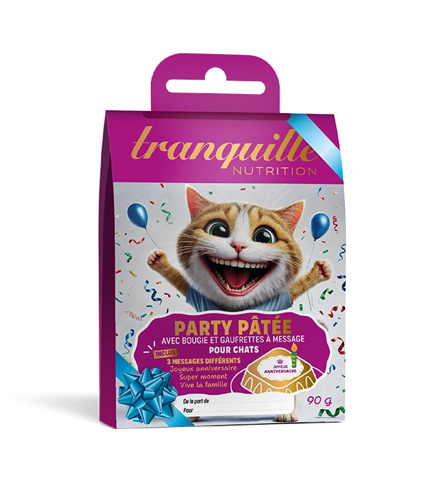 Pâtée Anniversaire pour Chat