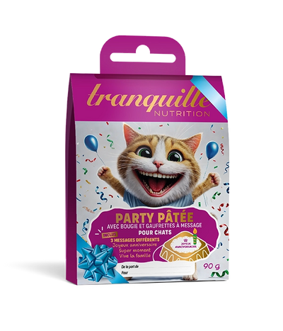 Pâtée Anniversaire pour Chat
