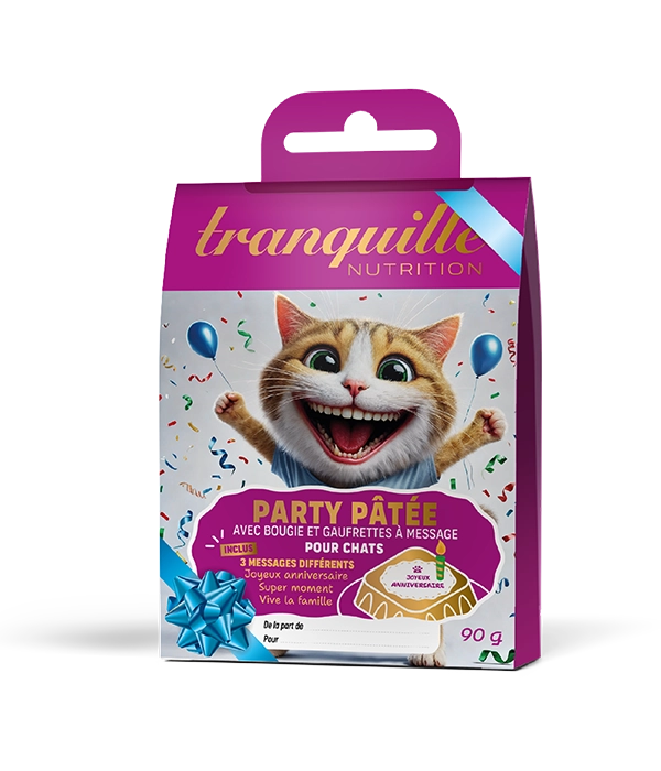 Pâtée Anniversaire pour Chat
