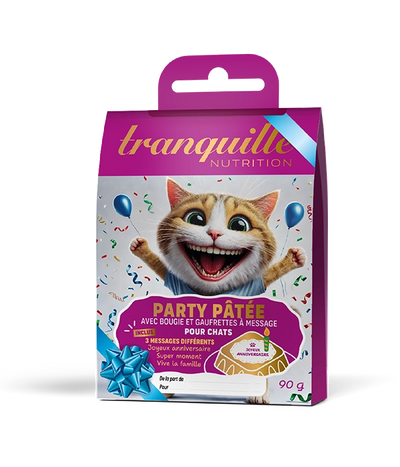 Pâtée Anniversaire pour Chat