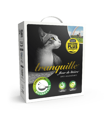 Litière tranquille fleur de litière pour chat