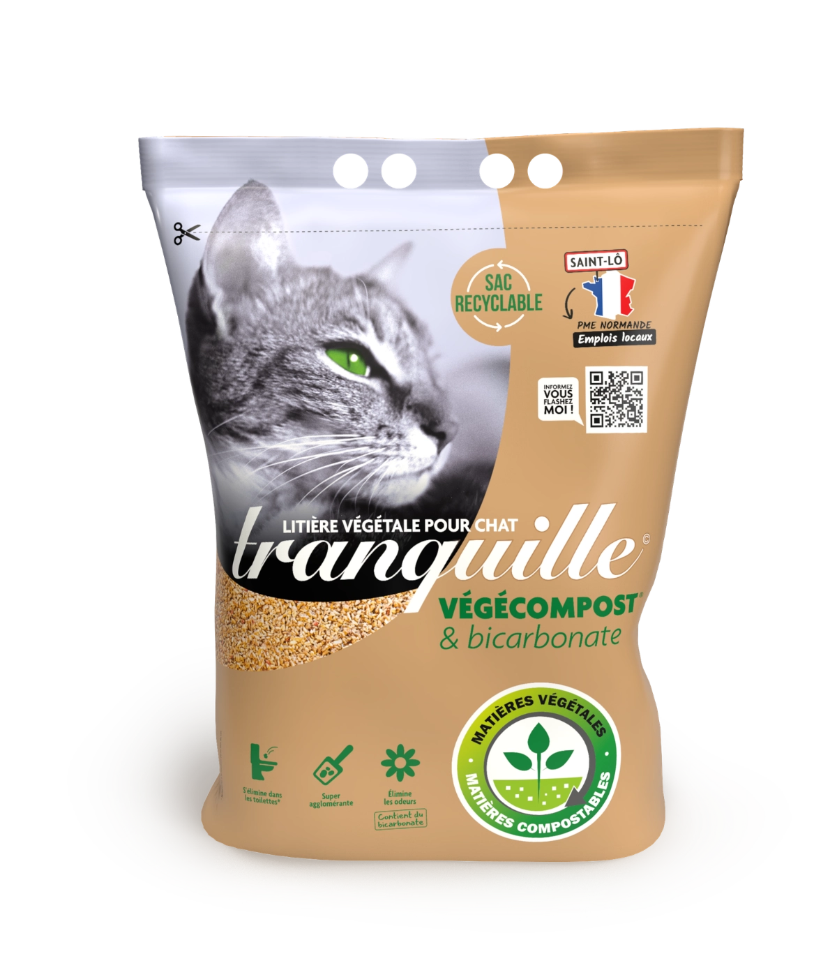 Litière végétale végécompost